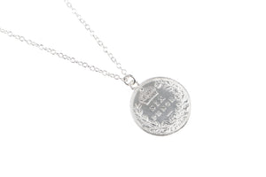 Victorian Sixpence Charm